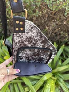 Cowhide Fur Leather Hair <b>on</b> Hide Shoulder <b>Bag</b> Stylish Trending Travel Handbag Stylish Easy to <b>Carry</b> Money Belt Multi Uses <b>Bags</b> - Product Image 4