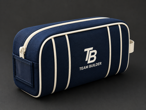 Pochette de toilette personnalisée avec logo pour la salle de bain, sac de voyage pour cosmétiques, organiseur |   Conception suspendue durable avec boucle de transport à fermeture éclair |   Vente en gros OEM - Product Image 3
