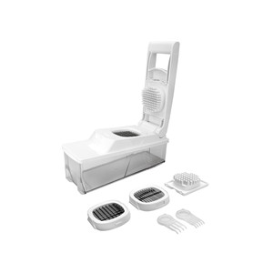 Tritaverdure con Lame Multiple e Contenitore per la Conservazione per Uso in Cucina - Product Image 1