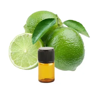 Atacado OEM Private Label Orgânico 100% puro óleo essencial Lime Perfumado Aromaterapia Óleo Essencial Óleo de Lima para a pele do carro