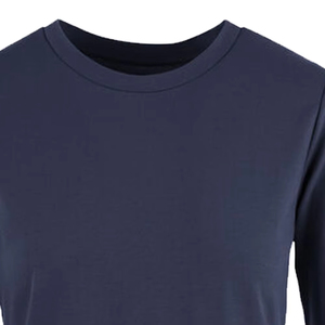 T-shirt de sous-blouse médicale à manches longues pour femme, confortable, extensible, chaud, uni, en tissus doux - Product Image 3