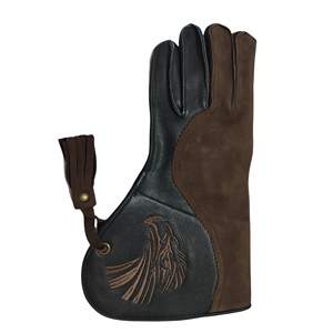 Guantes de Cetrería Personalizados de Alta Calidad, Cuero Sintético Puro, Equipo de Entrenamiento de Cetrería - Product Image 6
