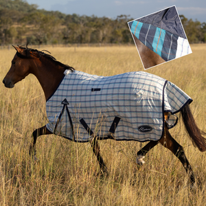 Vente flash : couvertures pour chevaux personnalisées, respirantes, en polycoton léger, imperméables, pour l'hiver, couvertures combinées pour chevaux - Product Image 6
