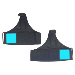 Sangles de poignet pour soulevé de terre avec rembourrage en néoprène extra épais, sangles de maintien pour la musculation, sangles à crochets en acier pour l'entraînement de force - Product Image 2