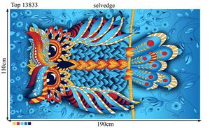 Popular Light Weighted Cotton Digital Printing Novelty Hawaiian Printed Quick-Dry OEKO-<b>TEX</b> Certified Beach Towel (Custom Picture - Product Image 2