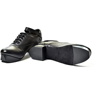 Chaussures de claquettes irlandaises pour hommes, noires, classiques, toutes tailles, en cuir véritable à 100 %, vente en gros - Product Image 2