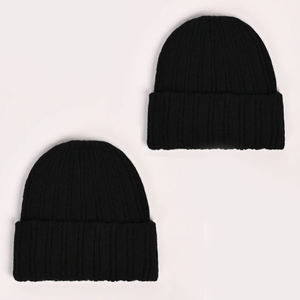 หมวกบีนนี่ไหมพรมแฟชั่นฤดูหนาวพิมพ์โลโก้ตามสั่ง คุณภาพสูง ลายแจ็คการ์ด ราคาสมเหตุสมผล - Product Image 1