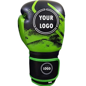 Guantes de Boxeo con Logotipo Personalizado de Marca de Fitness |   Cuero Blanco Premium |   Guantes de Entrenamiento y Combate al por Mayor OEM para Kickboxing, MMA y Muay Thai - Product Image 4