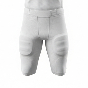Ensemble complet de maillot et pantalon de football américain personnalisé, sublimation intégrale, respirant, pour jeunes et adultes, idéal pour l'entraînement et les matchs. - Product Image 4