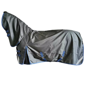 High Quality Waterproof Horse Turnout <b>Rug</b> Breathable Polyester Ripstop Blanket Customizable Durable Equestrian Gear Custom Color - Product Image 2