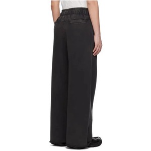 Pantalon de jogging ample délavé pour homme, style vintage, en coton, taille élastique, avec cordon de serrage, coupe droite, décontracté, pour l'entraînement - Product Image 5