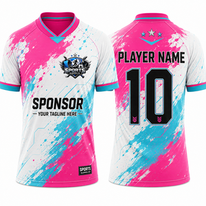 Camiseta Deportiva Personalizada, Tejido Interlock, Acabado Antiolor, Tela Ligera de Alto Rendimiento, Ropa de Fútbol Personalizada, Fabricante OEM - Product Image 1