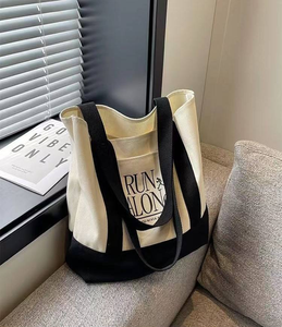 Sac fourre-tout en toile personnalisé avec logo, vente en gros, en coton doux, multi-poches, sac de voyage, sac messager, sac à bandoulière - Product Image 6