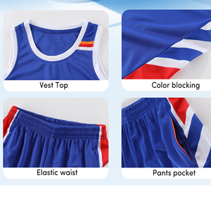 Uniformes de Baloncesto al por Mayor para Hombre, Conjunto de Uniforme de Baloncesto Juvenil, Diseño Personalizado de Camisetas de Baloncesto Internacionales - Product Image 3