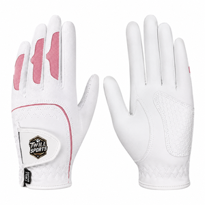 Gants de golf en cuir Cabretta respirant, style nouveau, authentiques, à doigts entiers, accessoires sportifs personnalisés, gants de golf en cuir - Product Image 1