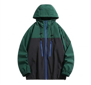 OEM Customized <b>Jacket</b> Outdoor Waterproof Windbreaker Lightweight Windbreaker <b>Jacket</b> for <b>Men</b> Casual Autumn Outerwear - Product Image 1