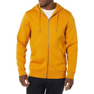 Best Men's Full <b>Zip</b> <b>Hooded</b> Jackets & Hoodies Casual Cardigans Streetwear Hip-Hop 100% Cotton Breathable Eco-Friendly Regular Fit - Product Image 1