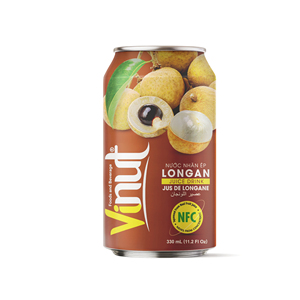 Proveedores al por mayor Longan Juice Drink 330ml Listo para enviar VINUT Muestra gratis más vendida, Etiqueta Privada (OEM, ODM) - Product Image 1