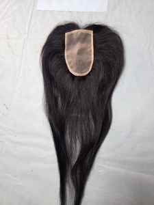 Topper de cheveux humains 2x5 en dentelle pour femmes - Cheveux indiens Remy naturels, ondulations Water Wave et Deep Wave Taz Hair BD - Product Image 5