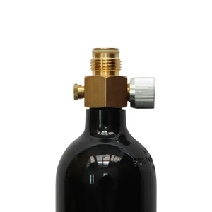 Valve de réservoir de CO2 12oz M18 1 5 G1 2 14 Corps de valve en laiton Pression de service maximale 1800 psi - Product Image 3