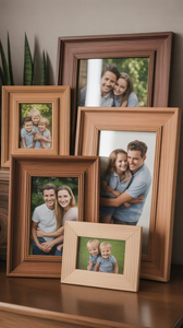 Cadre photo en bois / Cadres photo pour la décoration de la maison - Product Image 5