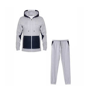 Heavyweight Winter Men Tracksuit with Front Zip <b>Jacket</b> & Tapered Pants Breathable Casual Wear for <b>Running</b>/Early Morning Workouts - Product Image 1
