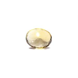 Citrino Azul Cielo Natural, Cabujón Ovalado - Gema Suelta Facetada de 4.5 Quilates para Joyería Fina - Product Image 2