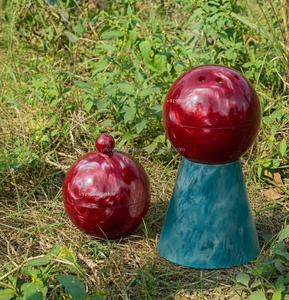 Ensemble brûleur d'encens moderne en résine avec boîte à oud |   Vente en gros - Product Image 3