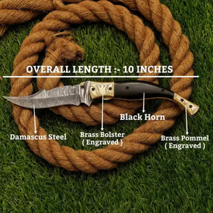 Cuchillo Plegable LEGACY BLADES de Acero de Damasco con Punta Caída y Mango de Madera, Cuchillo de Bolsillo Premium EDC para Supervivencia y Caza, OEM, Venta al por Mayor - Product Image 5