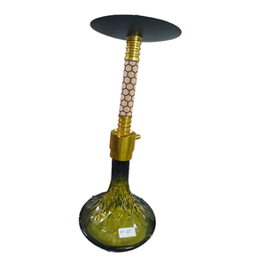 Elegant <b>Hookah</b> Shisha Showcase <b>Pipe</b> Crafted with Premium Metal Finish for Home Lounge Café Decor and Collector Collection - Product Image 6