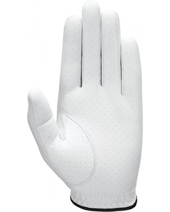 Professional Anti <b>Slip</b> Great Feel Soft Fabric White Golf Gloves Adult Outdoor and Indoor Durable Available in Genuine Leather - Product Image 4