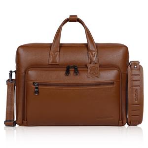 Sac à bandoulière en cuir pour ordinateur portable, fourni directement par l'usine, pour hommes et femmes, durable, disponible en grande quantité - Product Image 1