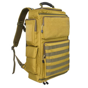 Sac à dos tactique portable pour le plein air, système MOLLE, panneaux à boucles et crochets, sac utilitaire 45L - Product Image 1