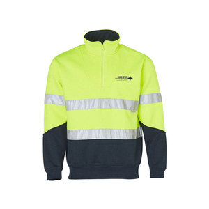 เสื้อทำงานคุณภาพสูงแบบสั่งทำพิเศษ พร้อมซิป ¼ ตัว ระบายอากาศได้ดี ราคาขายส่ง - Product Image 1