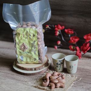 Organic Premium Cashew Nuts Vietnam Wholesale W180 Roasted 12 Months Shelf Life Dong Phu Brand Competitive Price 500g <b>Vacuum</b> <b>Bag</b> - Product Image 5