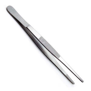 Pince à doigt non verrouillable en acier inoxydable à pointes lisses pour un contrôle précis - Product Image 1