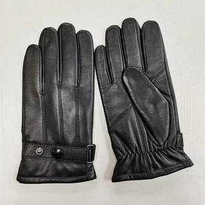 Gants tactiles en cuir de haute qualité, respirants, doublure cachemire ultra douce, thermiques, pour homme, décontractés, été, cyclisme - Product Image 3
