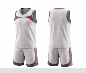 Tenue de basketball en gros pour jeunes, kit d'équipe personnalisé par sublimation, service OEM, vêtements de sport pour hommes et femmes - Product Image 2