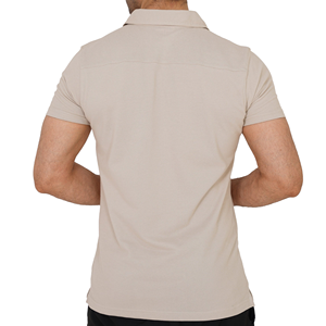 Polo homme à manches courtes en coton/polyester, respirant, décontracté, de qualité supérieure, prix de gros avantageux, best-seller - Product Image 2