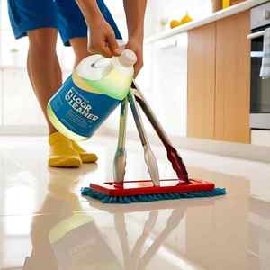 Suministro de fábrica Limpiador de suelos multiusos de secado rápido Líquido Aroma a Cal fuerte para hogares Restaurantes Oficinas - Product Image 3