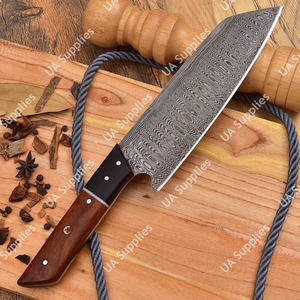 Cuchillo de Cocina Profesional de Acero de Damasco, Hecho a Medida, Mango Ergonómico de Madera, Cuchillos de Cocina Japoneses Personalizables - Product Image 3