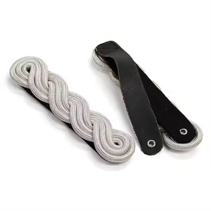 อีพเล็ทไหล่แบบแท่งสีเงินอุปกรณ์เสริมชุดยูนิฟอร์มสำหรับใช้ยาม - Product Image 1
