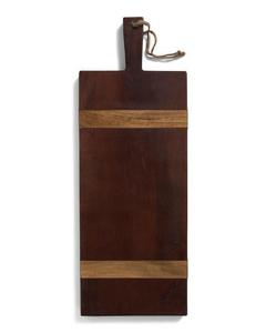 Tabla de cortar de madera maciza para cocina con asa - Product Image 6