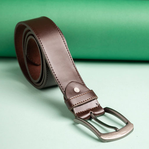 Brown Genuine <b>Leather</b> <b>Belts</b> for <b>Men</b> Casual High Quality <b>Real</b> <b>Leather</b> <b>Men</b> <b>Belt</b> 125cm Genuine <b>Leather</b> <b>Belts</b> From Pakistan - Product Image 1