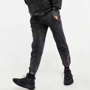 Acid Wash Men's Full Sleeves <b>Tracksuit</b> with Custom Logo 100% Cotton Comfortable Fit - Product Image 4