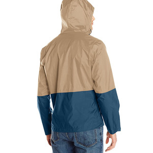 เสื้อกันฝนผู้ชายไซส์ใหญ่คุณภาพสูงขายดี สไตล์ไฮสตรีท พร้อมโลโก้ด้านหน้า ราคาส่งถูก - Product Image 3
