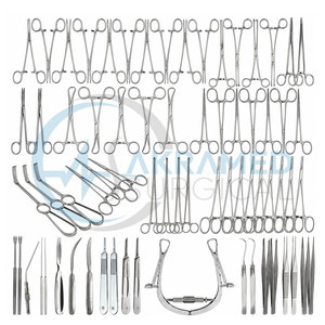 Ensemble d'instruments pour thyroïdectomie de 73 pièces, en acier inoxydable, kit de chirurgie générale ORL, certifié CE, outils chirurgicaux réutilisables - Product Image 2