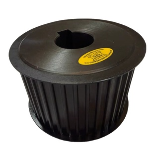 Poulie de distribution OEM 56AT10 à 56 dents la plus vendue avec alésage et rainure pour clavette et moyeu, largeur de courroie personnalisée, séries populaires AT5/AT10/AT20 - Product Image 6