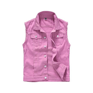 Chaleco Vaquero de Invierno para Hombre, Transpirable, de la Mejor Calidad, 100% Algodón, Estilo Casual, a la Moda, en Venta Online - Product Image 1