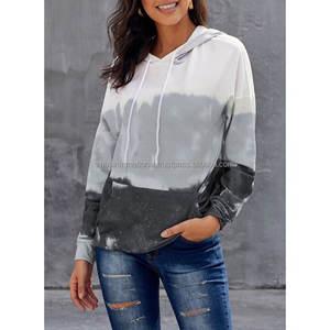 Sudaderas con Capucha Personalizadas 100% Algodón, Unisex, Lisas, con Estampado Tie Dye, Manga Larga, Cordón Ajustable, Bolsillos Bordados - Product Image 3